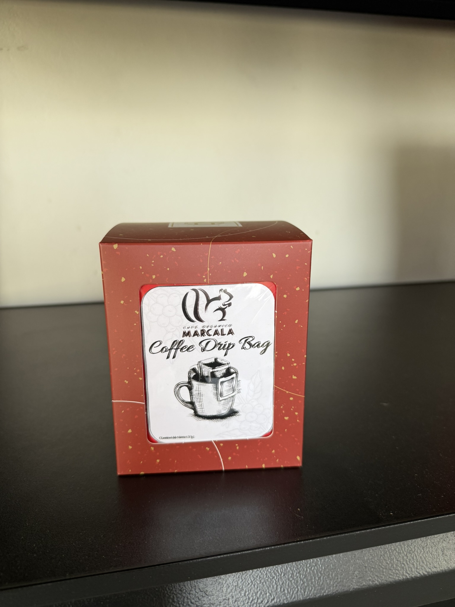 Product package image for Marcala Coffee Drip Bag.